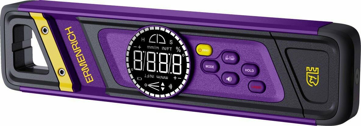 Цифровой Уровень Ermenrich Verk Ld25, С Лазером