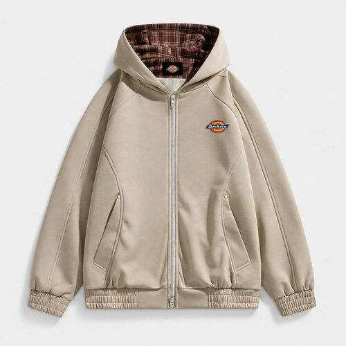 фото Худи dickies box logo, размер xl, , бежевый