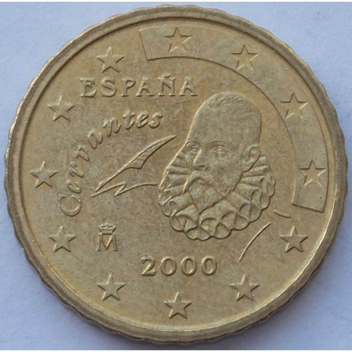 Испания 10 евроцентов 2000 КМ1043 aUNC (J05.19) арт. 15616