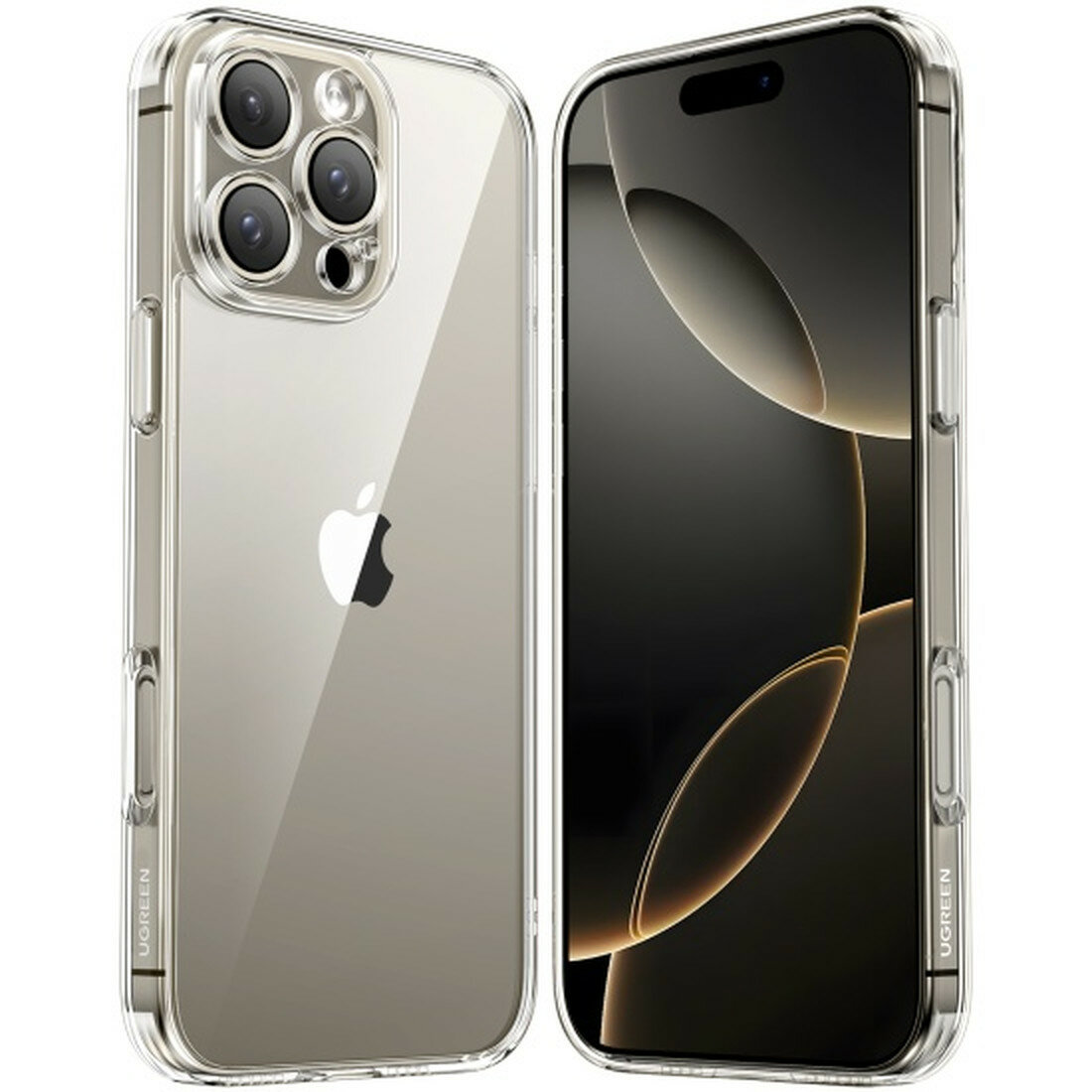 Чехол Ugreen для Apple iPhone 16 Pro 6.3", прозрачный(45919)