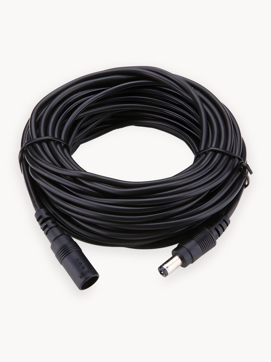 Удлинитель питания для IP камеры видеонаблюдения 3 метра / кабель питания для камеры видеонаблюдения