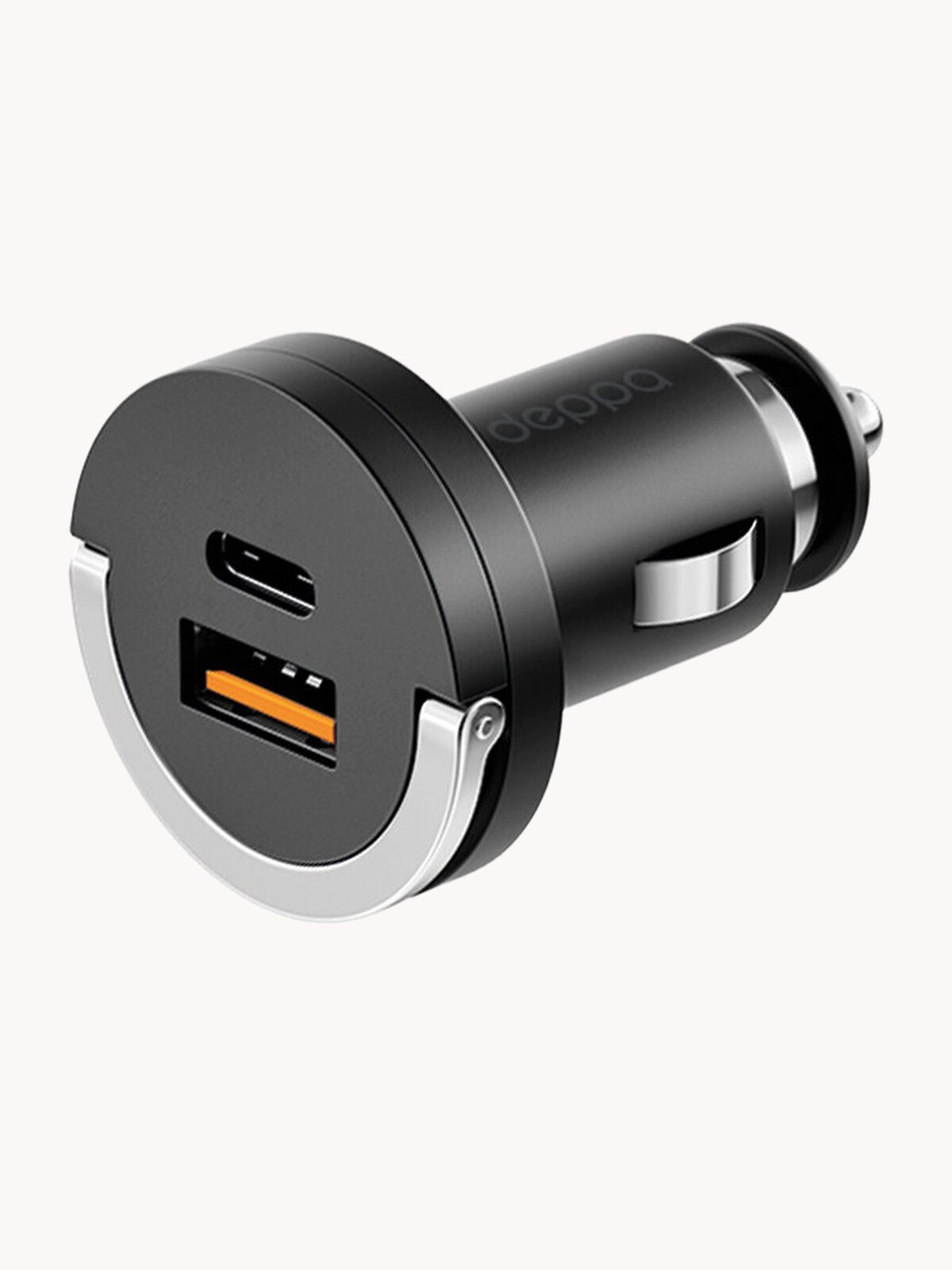 Автомобильное зарядное устройство USB Type-C + USB-A, QC3.0, Power Delivery, 30Вт, Ultra, Deppa, Deppa 11211