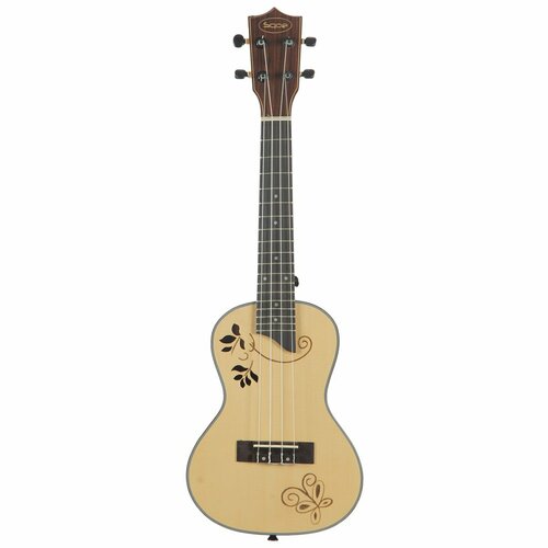 Укулеле SQOE SQ-UK-24IS с комплектом аксессуаров, Sqoe (Ское)