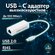 Переходник USB Type C LAN, Ethernet адаптер сетевой, RJ45 Интерне...