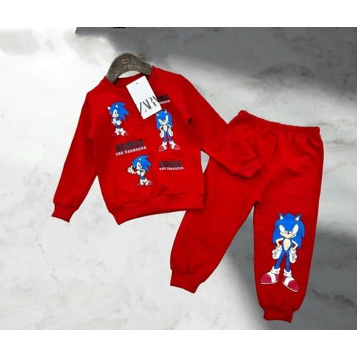 Комплект одежды Zara, размер 98, красный комплект одежды zara размер 98 коралловый