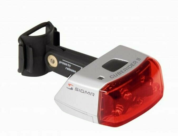 фото Фонарь задний SIGMA CUBERIDER II 5 диодов 1функция