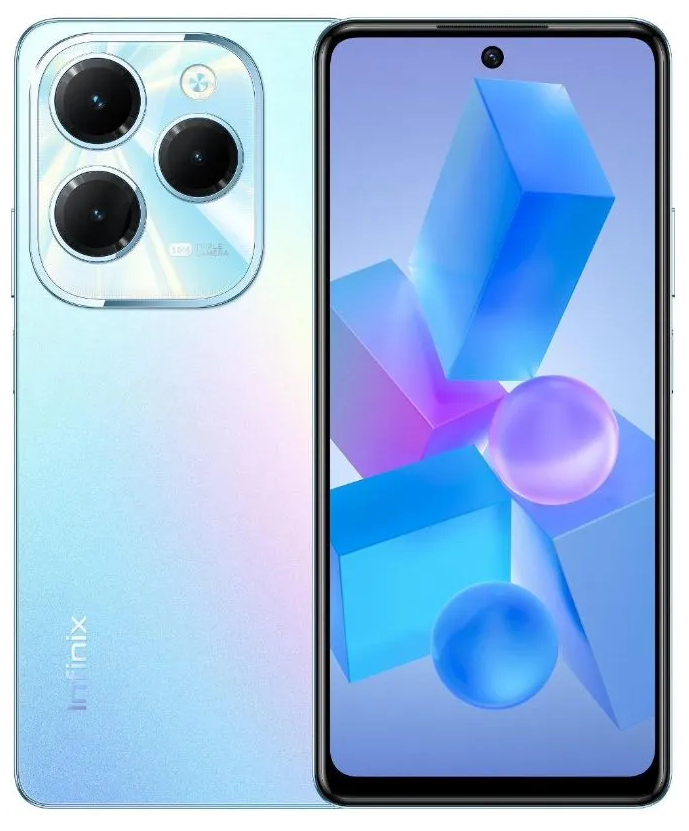 Смартфон Infinix HOT 40 8/128 ГБ, Dual nano SIM, Palm Blue — фото 1