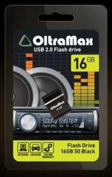 USB флэш-накопитель (OLTRAMAX 16GB 50 черный [OM016GB-mini-50-B])