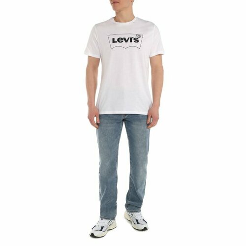 Футболка Levi's, размер M, белый футболка мужская basic tee parajumpers