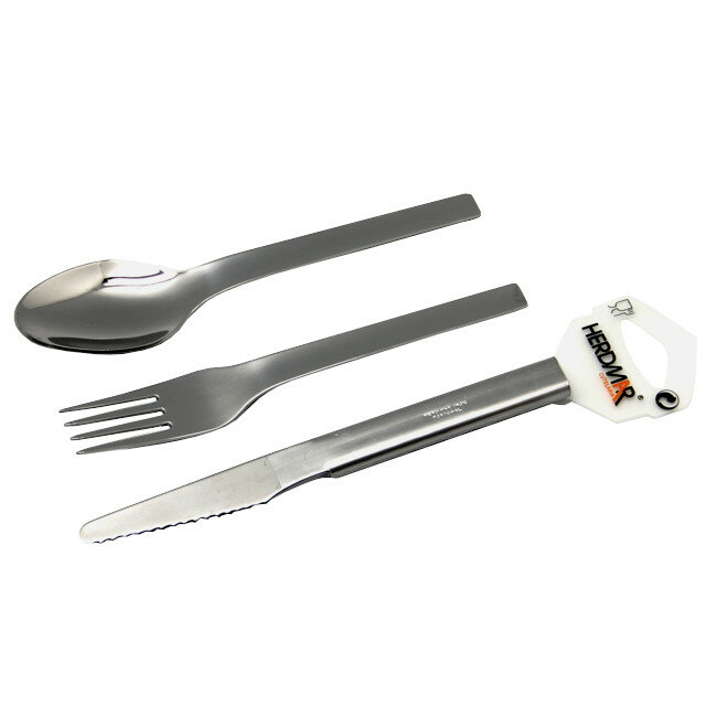 Набор столовых приборов HERDMAR 3шт  походный нерж  сталь