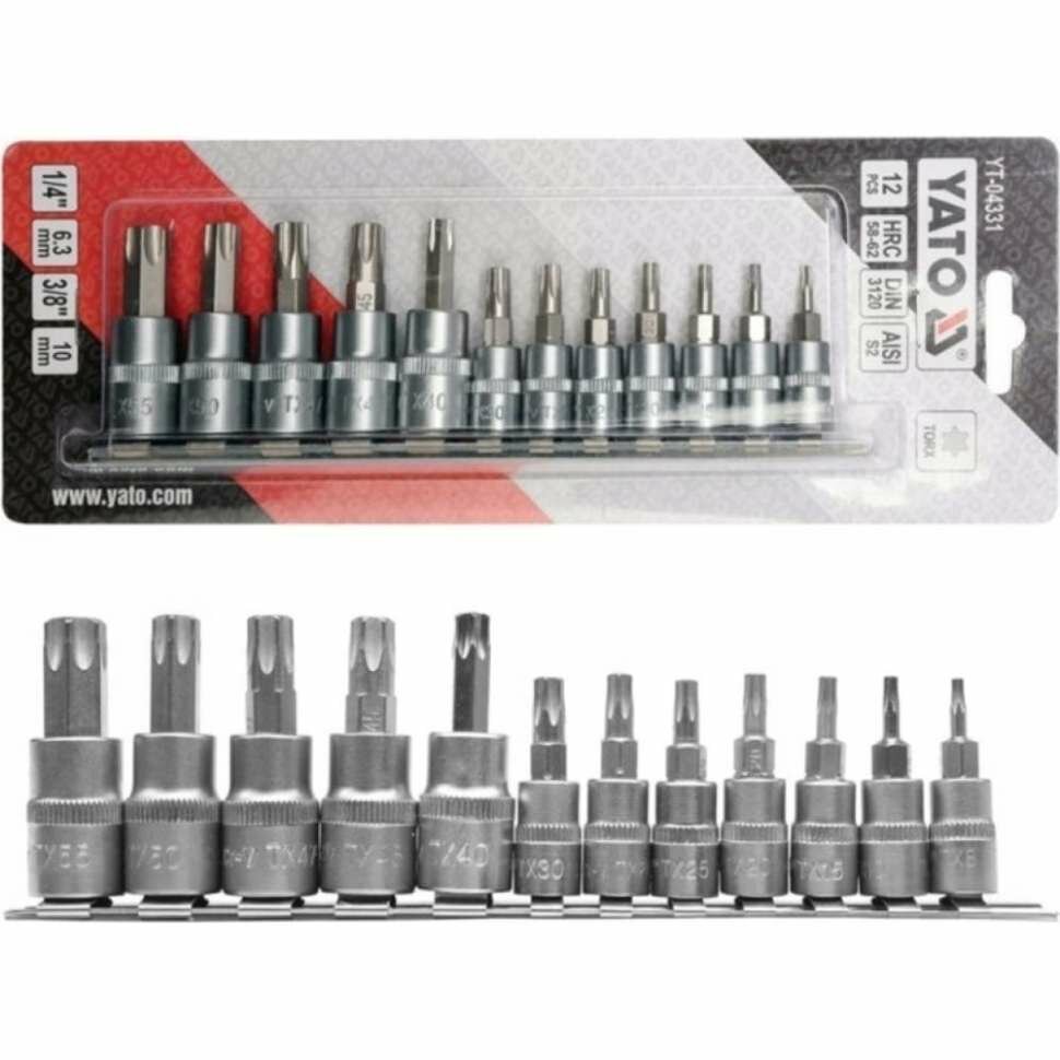 Набор головок-бит TORX 1/4
