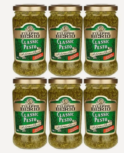 Изображение товара Соус песто классический с базиликом 190 г х 6 штук