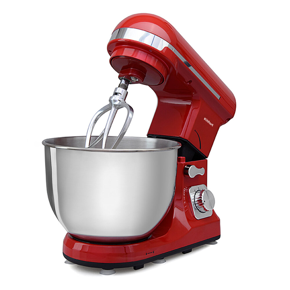 Планетарный миксер Kitfort КТ-1324-1 красный