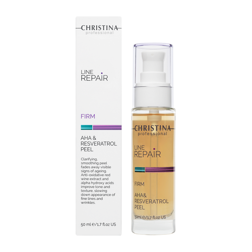 фото Christina кислотный пилинг с ресвератролом, 50 мл - line repair firm aha & resveratrol peel