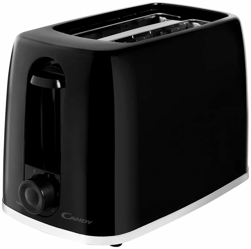 Тостер Candy CT-253, черный, пластик, 650 Вт, , 6 режимов, 2 тоста