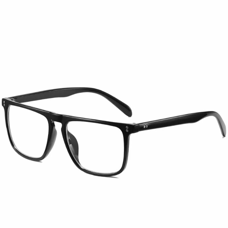 Близорукие очки BINSYSU прозрачные bright black clear, 0
