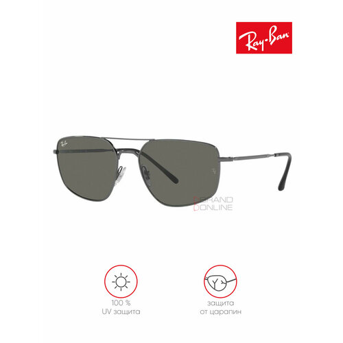 Солнцезащитные очки Ray-Ban темно-серый 13898₽