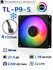 Корпусный вентилятор для ПК Thermalright TL-P9-S Черный, 90 мм, A...