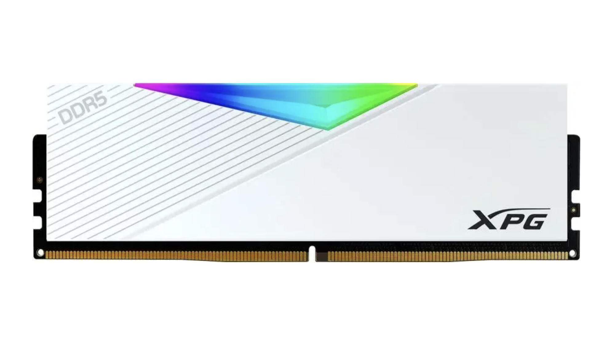 Игровой модуль памяти ADATA XPG Lancer AX5U6800C3416G-DCLARWH, DDR5, 6800МГц, CL34, RGB-подсветка — фото 1