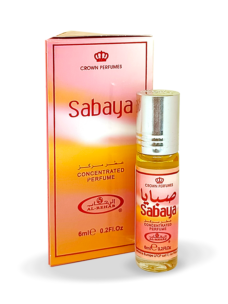Арабские масляные духи Al-Rehab Perfumes Sabaya, женский аромат, 6 мл