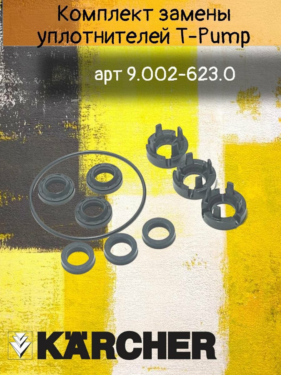 Комплект замены уплотнителей T-Pump, артикул 9.002-623.0