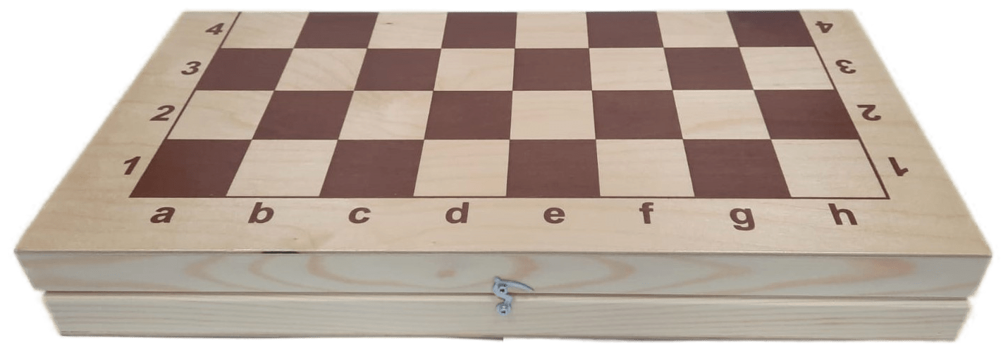 Складная гроссмейстерская шахматная доска 47х47 см (без фигур)