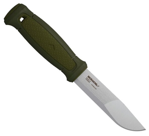 Нож Morakniv Kansbol, нержавеющая сталь, крепление Multi-Mount, зеленый