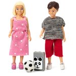 Куклы для домика Lundby Школьники, 60807100 - изображение