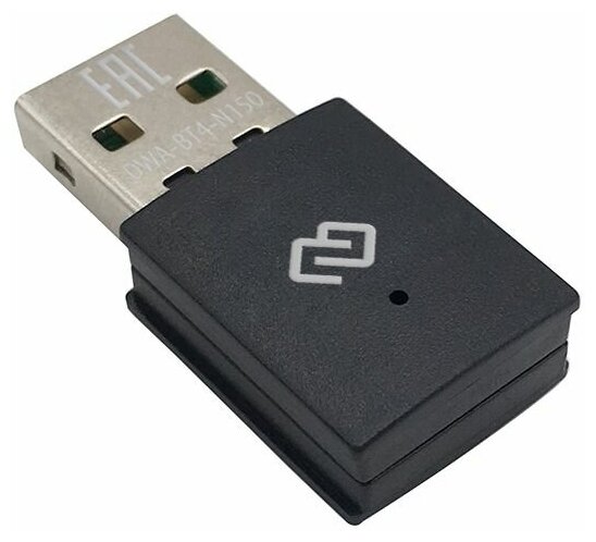 Сетевой адаптер WiFi Bluetooth Digma DWA-BT4-N150 N150 USB 2.0 ант.внутр. 1ант. упак.1шт