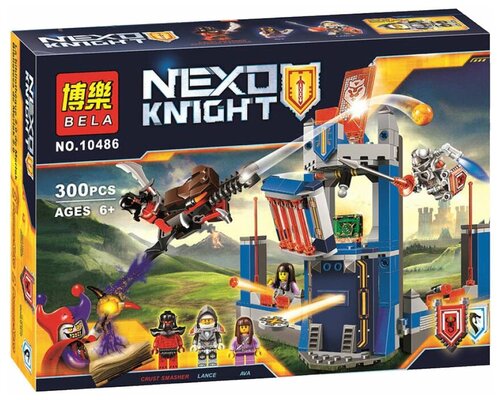 Конструктор Lari (Bela) Nexo Knight 10486 Библиотека Мерлока 2.0, 300 дет.