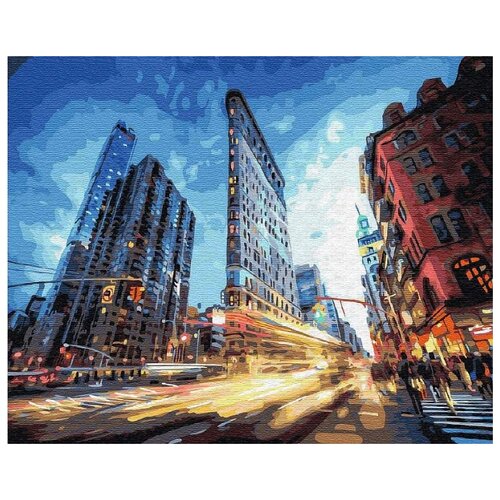 Картина по номерам Мой Нью-Йорк, 40x50 см картина по номерам мой нью йорк 40x50 см