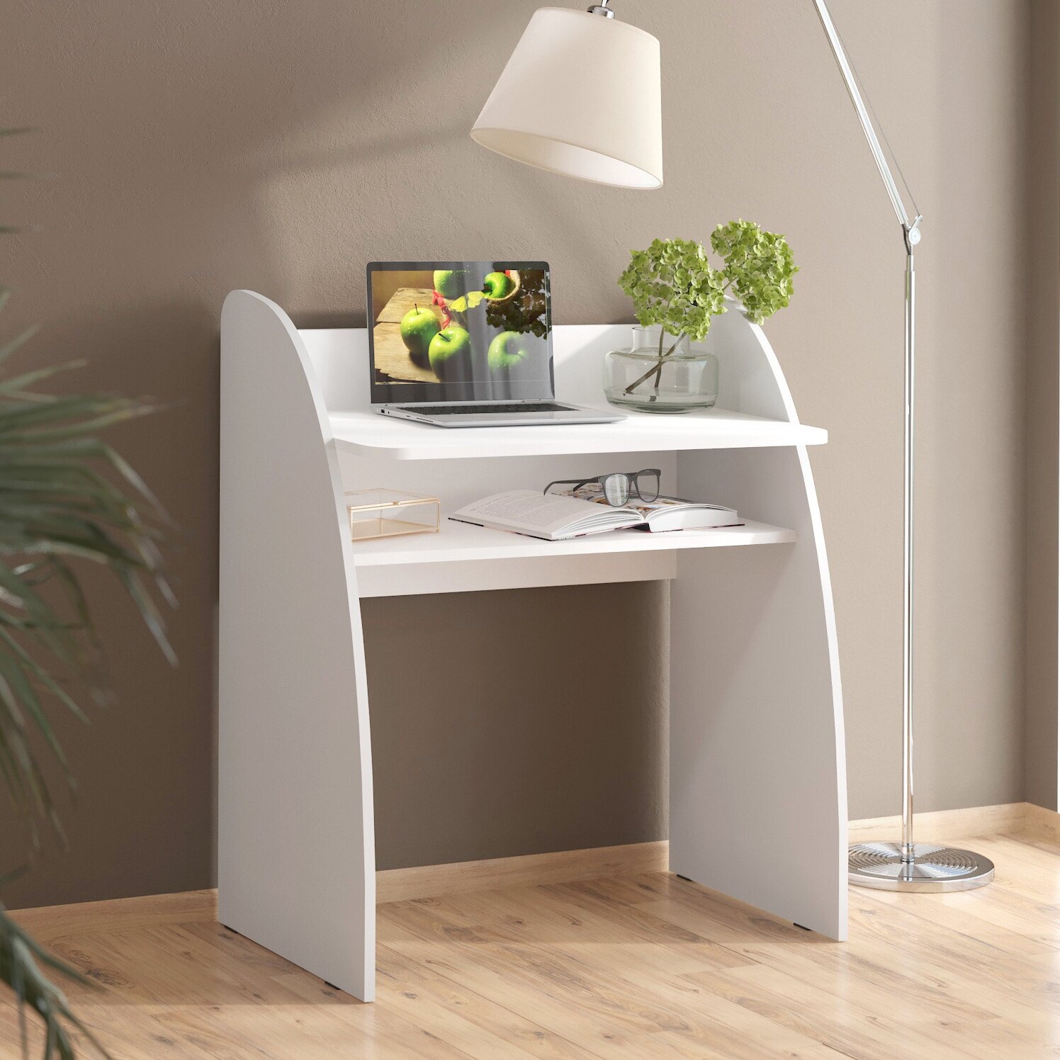 Письменный стол, компьютерный стол SKYLAND COMP CD 8046, белый, 80х45х93.2 см