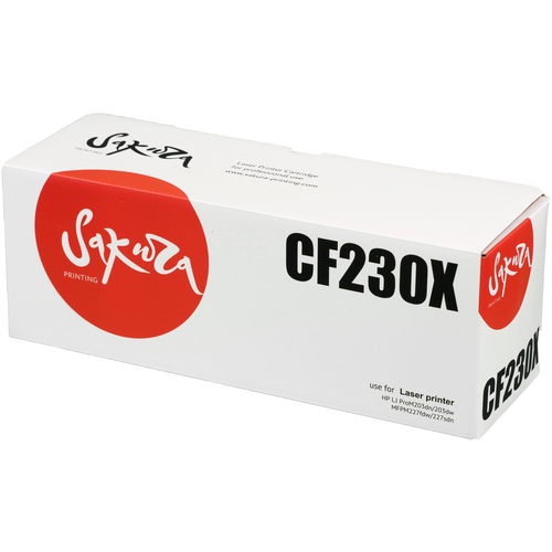 Картридж Sakura CF230X, 3500 стр, черный