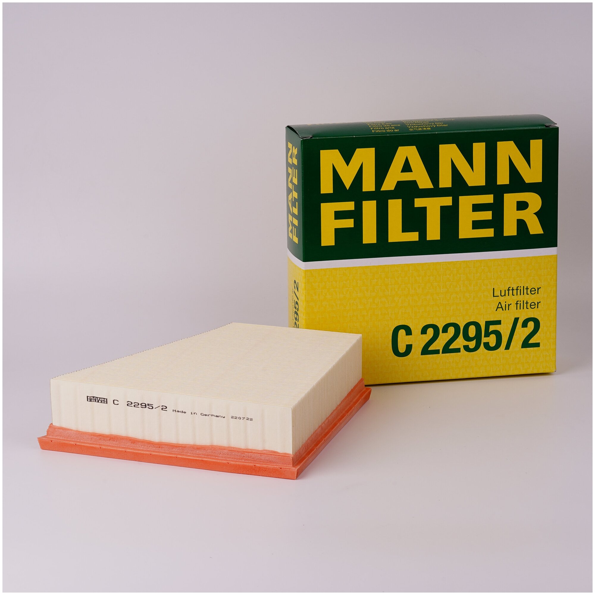 Фильтр воздушный двигателя MANN-FILTER - фото №7