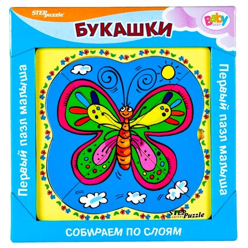 фото Рамка-вкладыш Step puzzle Baby Step Букашки (89012)