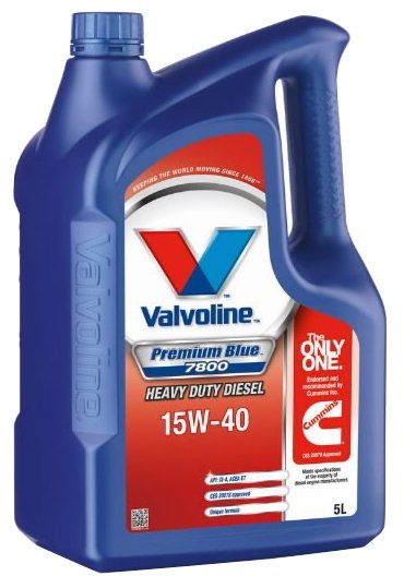 Моторное масло Valvoline Premium Blue 7800 15W40 5л (870236)
