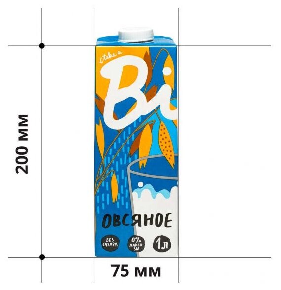 Напиток "Овсяный", ультрапастеризованный Bite 1000 г 1000 мл - фотография № 7