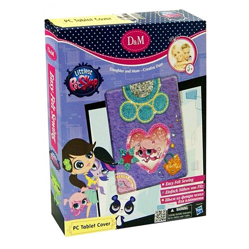 фото D&m набор шьем чехол для планшета littlest pet shop обезьянка минка маркс 57356