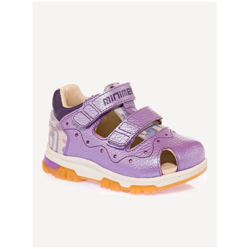 фото Сандалии minimen, ж цвет лиловый, размер 25