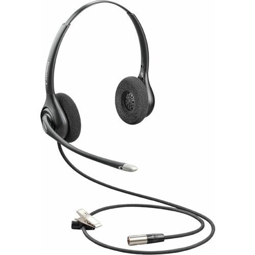 Гарнитура Plantronics HW261N-DCDUALCHANNEL для контактных центров накладные черный 86872-02 13980₽