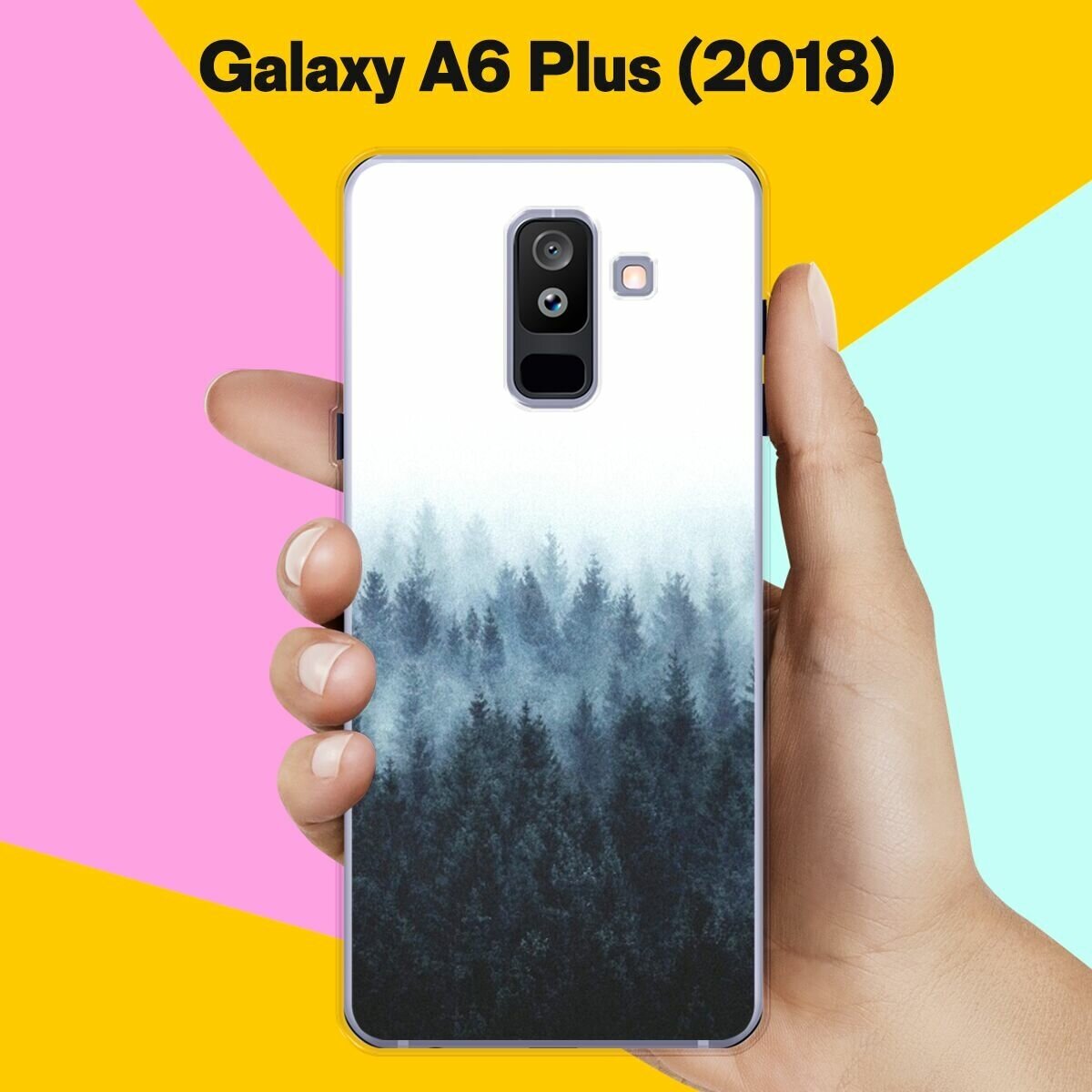 Силиконовый чехол на Samsung Galaxy A6 Plus (2018) Пейзаж 40 / для Самсунг Галакси А6 Плюс