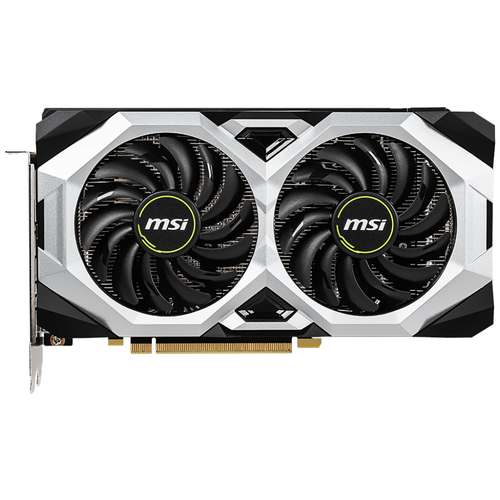 Видеокарта MSI GeForce RTX 2060 SUPER VENTUS GP OC 8GB, Retail видеокарта asus geforce gtx 1660 super phoenix oc 1530mhz pci e 3 0 6144mb 14002mhz 192 bit dp hdmi dvi ph gtx1660s o6g