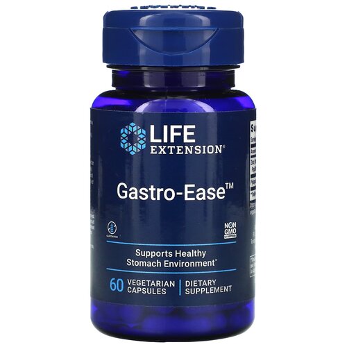 Капсулы Life Extension Gastro-Ease, 50 г, 60 шт.