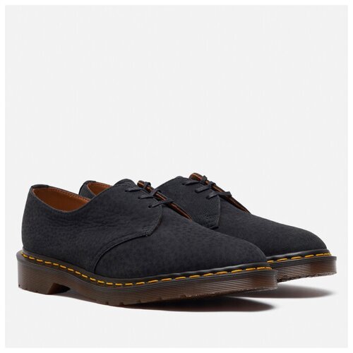 Ботинки Dr. Martens 1461 Made In England Nubuck Oxford чёрный, Размер 44 EU