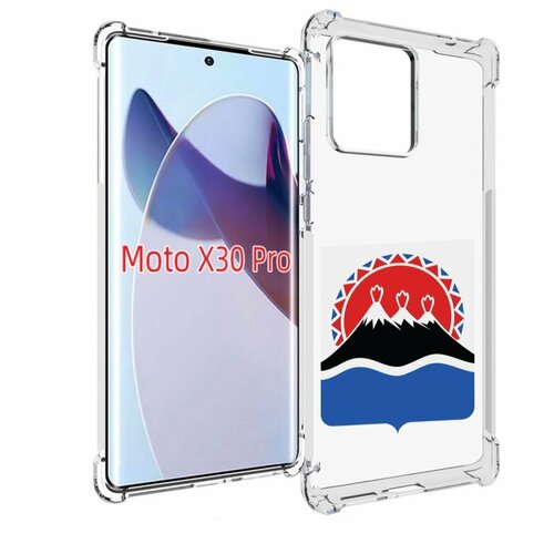 Чехол MyPads герб-камчатский-край для Motorola Moto X30 Pro задняя-панель-накладка-бампер