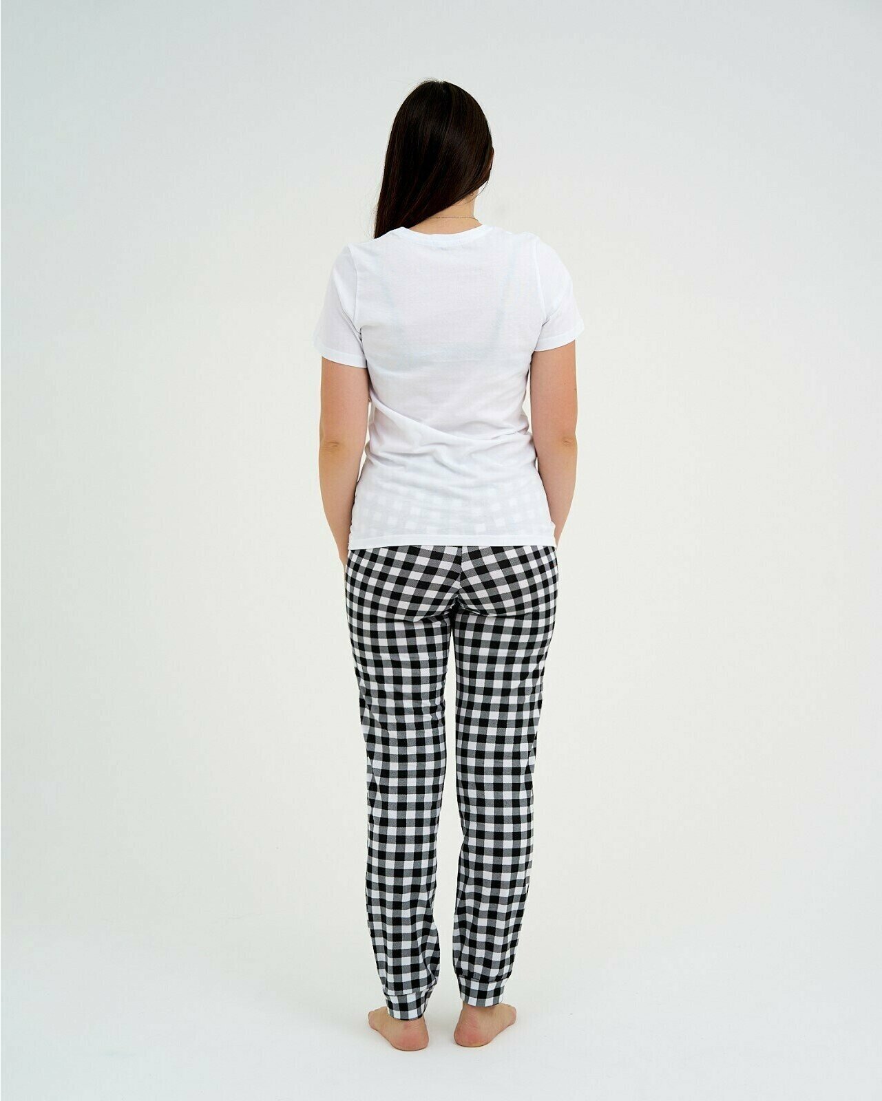 Пижама женская (футболка и брюки) KAFTAN "Boss" р. 48-50 - фотография № 3
