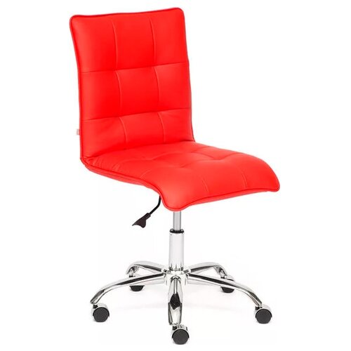 фото Компьютерное кресло TetChair Zero, обивка: искусственная кожа, цвет: красный