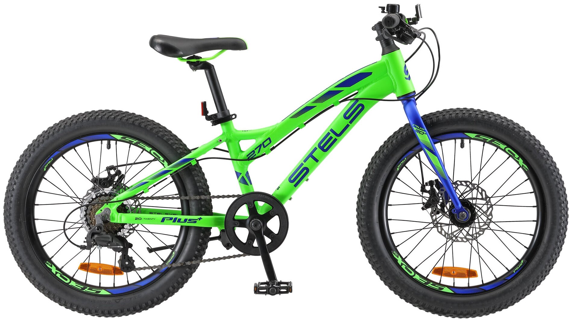 Подростковый горный (MTB) велосипед STELS Pilot 270 MD 20"+ V010 (2018) зеленый 11" (требует финальной сборки)