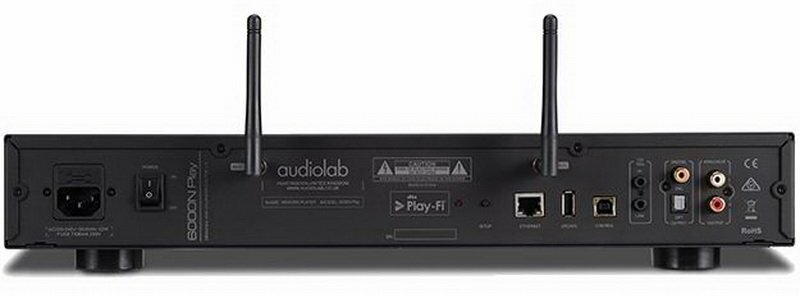 AudioLab 6000N Play black Сетевой аудио проигрыватель