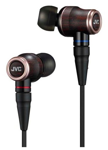 JVC HA-FW02 dark wood внутриканальные наушники